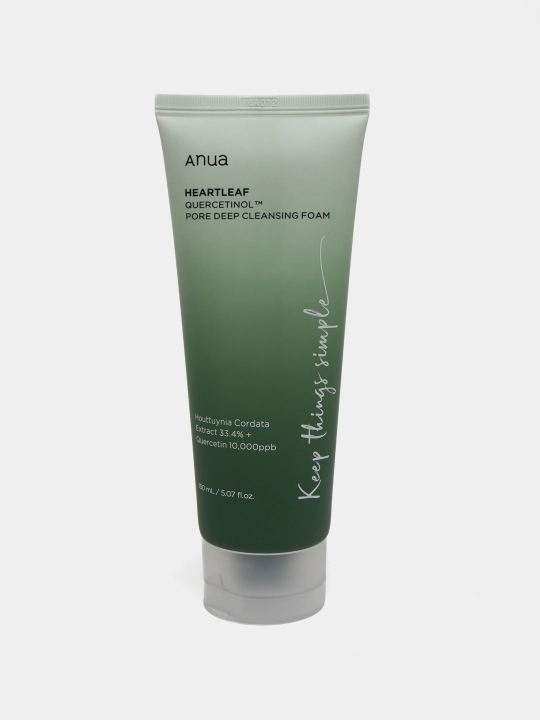 Yuzni yuvish uchun tozalovchi ko'pik, aknega qarshi, terini namlaydi, Anua, 150 ml