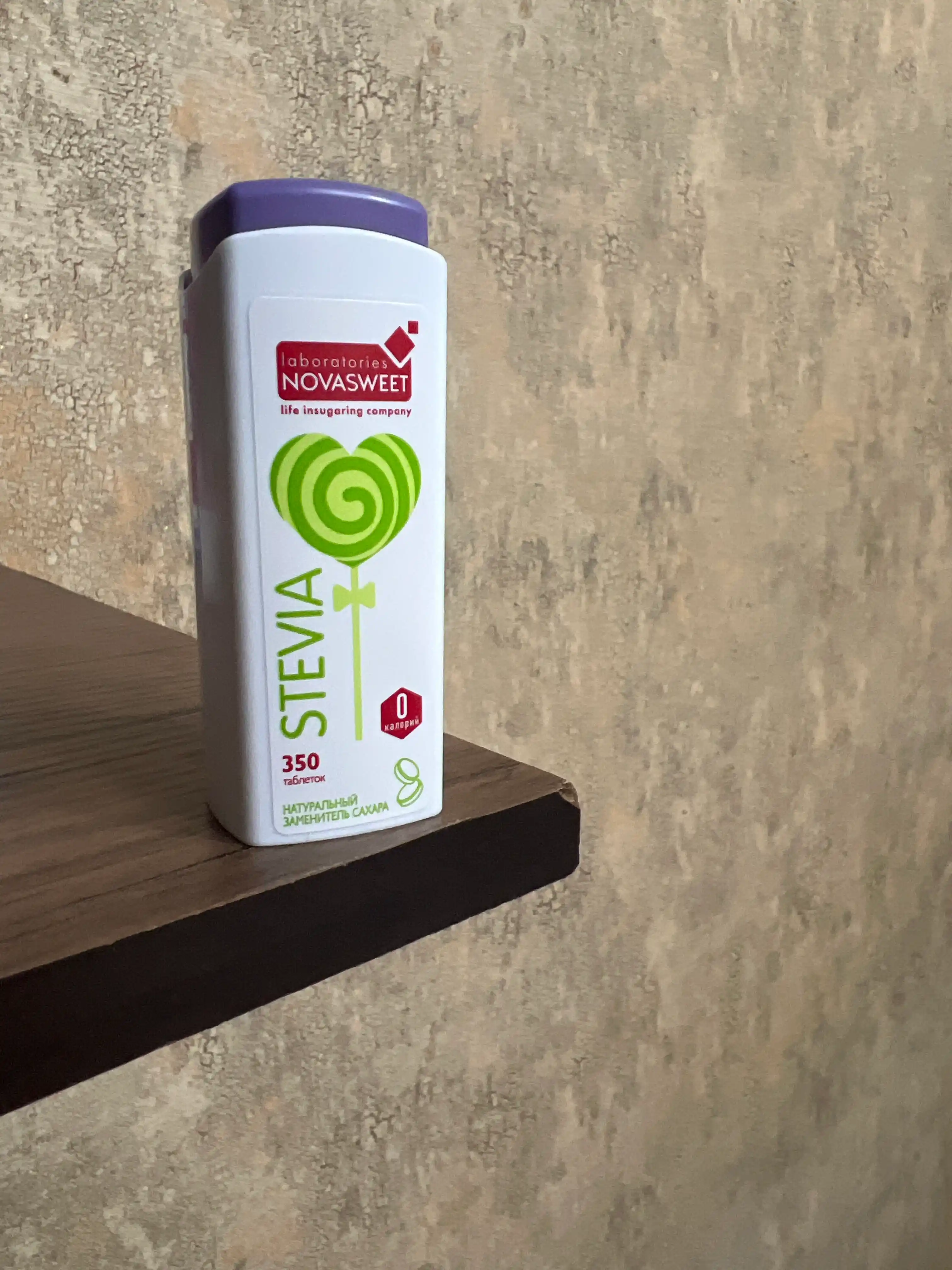 Сахарозаменитель Novasweet Stevia, 350 таблеток