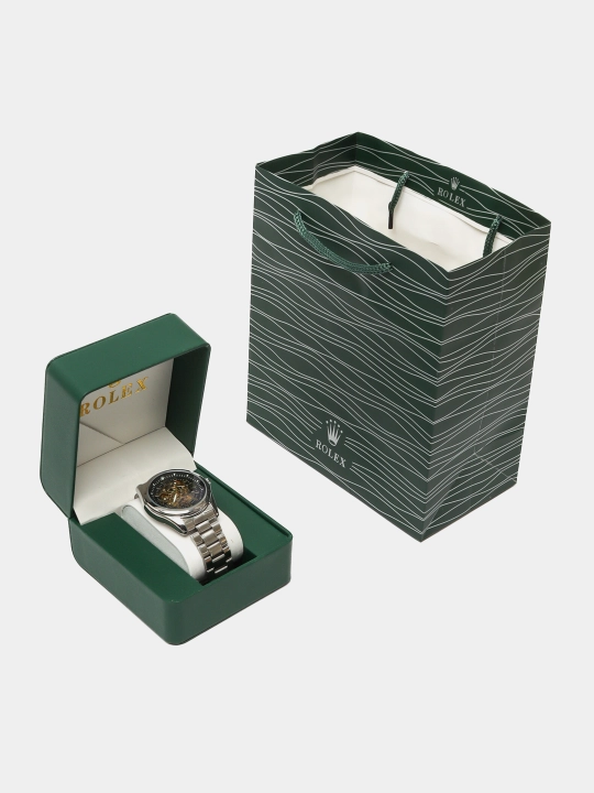 Erkaklar qo'l soati Day-Date Datejust, mexanik, kvarts, hujjatlar bilan quti - 