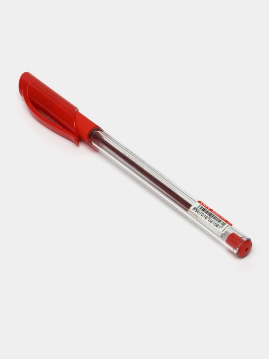 Sharikli ruchka Trion Grip 1,0 mm qizil Claro, 3 dona
