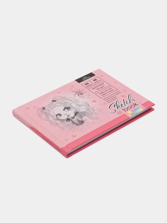 Sketchbuk Fresh 8434 21415, matli laminatsiya, 7BS, 148 * 105 mm, A6, 48 varaq