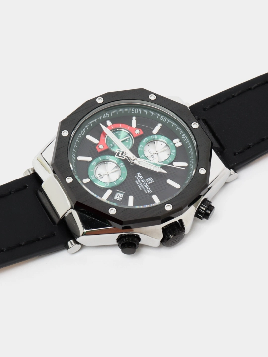 Naviforce Fly ArmyGreen erkaklar taktik soati