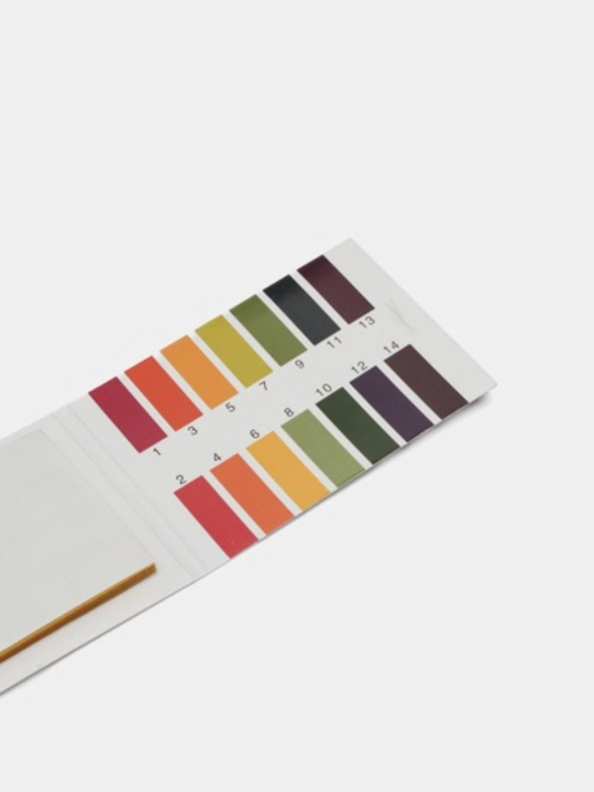 PH - test chiziqlari 1 - 14, qog'oz, lakmus