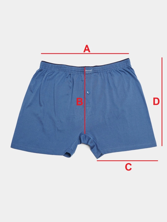 Erkaklar ichki kiyimi, 1099 madel, 5XIL rang, yumshoq 100% paxta, trusiklar, boxerlar, S–3XL