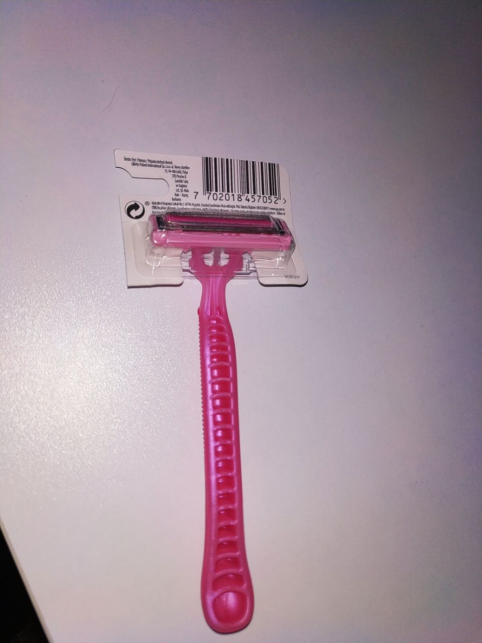 Gillette Simply Venus3 Basic Ayollar uchun bir martalik ustara, 1 dona