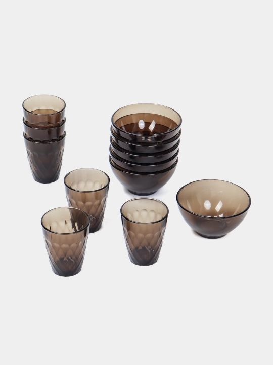 Idishlar to'plami Luminarc Ambiante eclipse L5181, 45 buyumlar