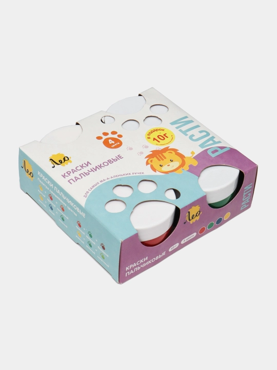 Barmoq bo'yoq Leo Rasti LFINP-004, 4 ta rang 70 ml dan - 