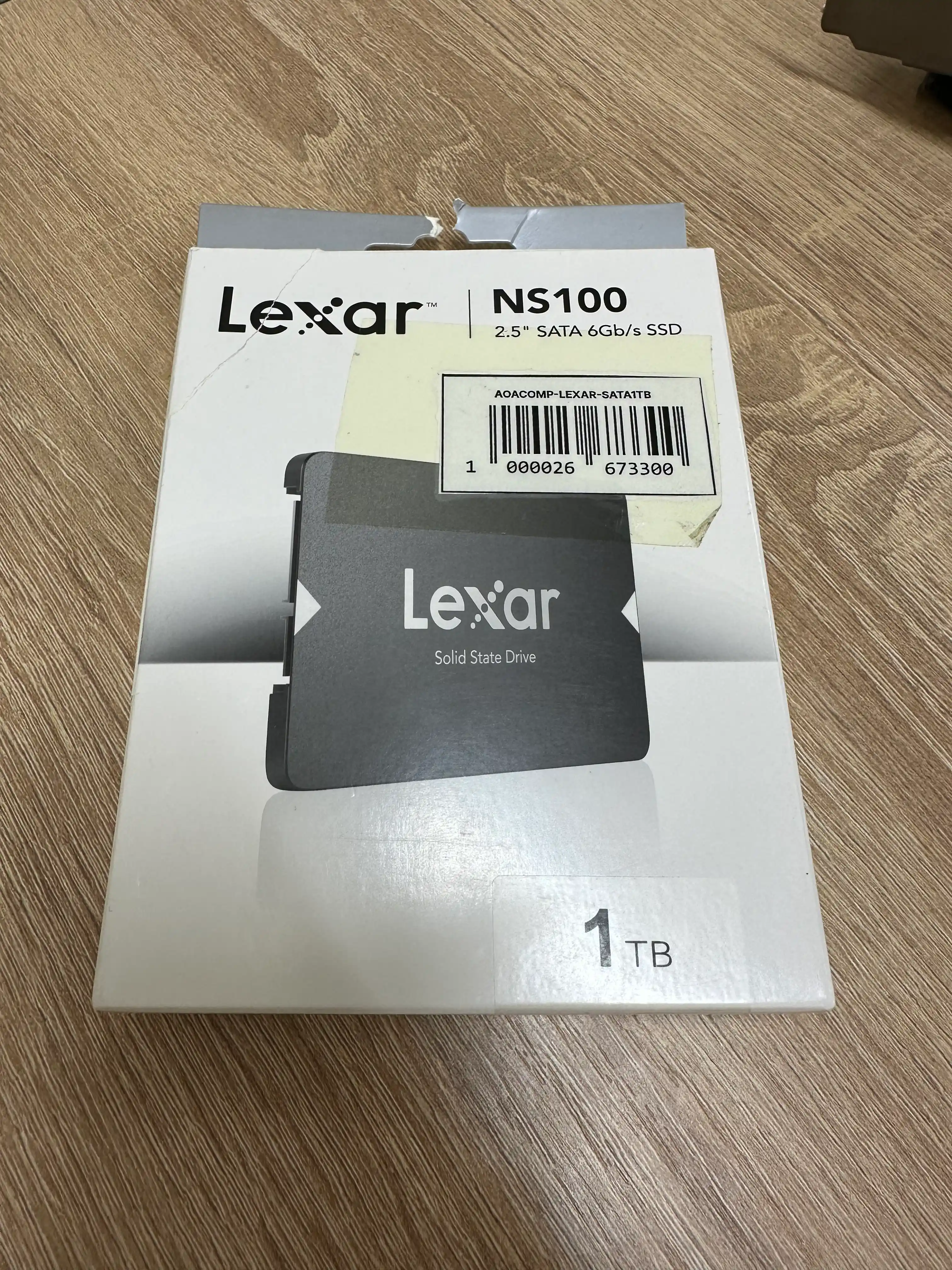 SSD накопитель SATA III Lexar  128, 256, 512 ГБ, 1 ТБ, 6 ГБ/с, для компьютера и ноутбука