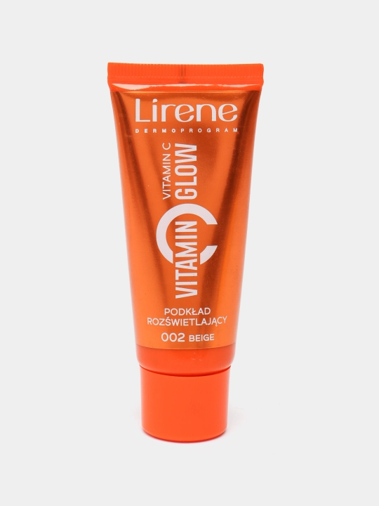 Крем-флюид тональный для лица Lirene осветляющий Vitamin C №002, beige, 30м л - 