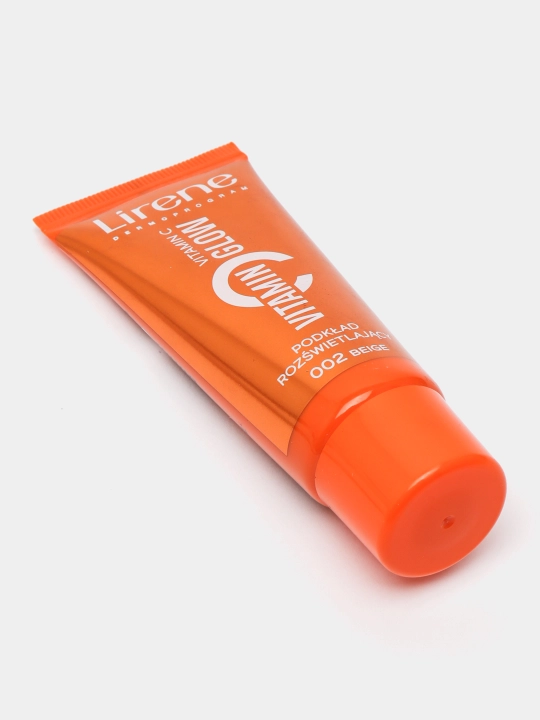 Крем-флюид тональный для лица Lirene осветляющий Vitamin C №002, beige, 30м л