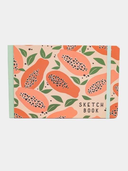 Sketchbuk - 80 varaq A5, "Terrakotto art" rasm chizish albomi, 100 g/m2, qattiq muqova