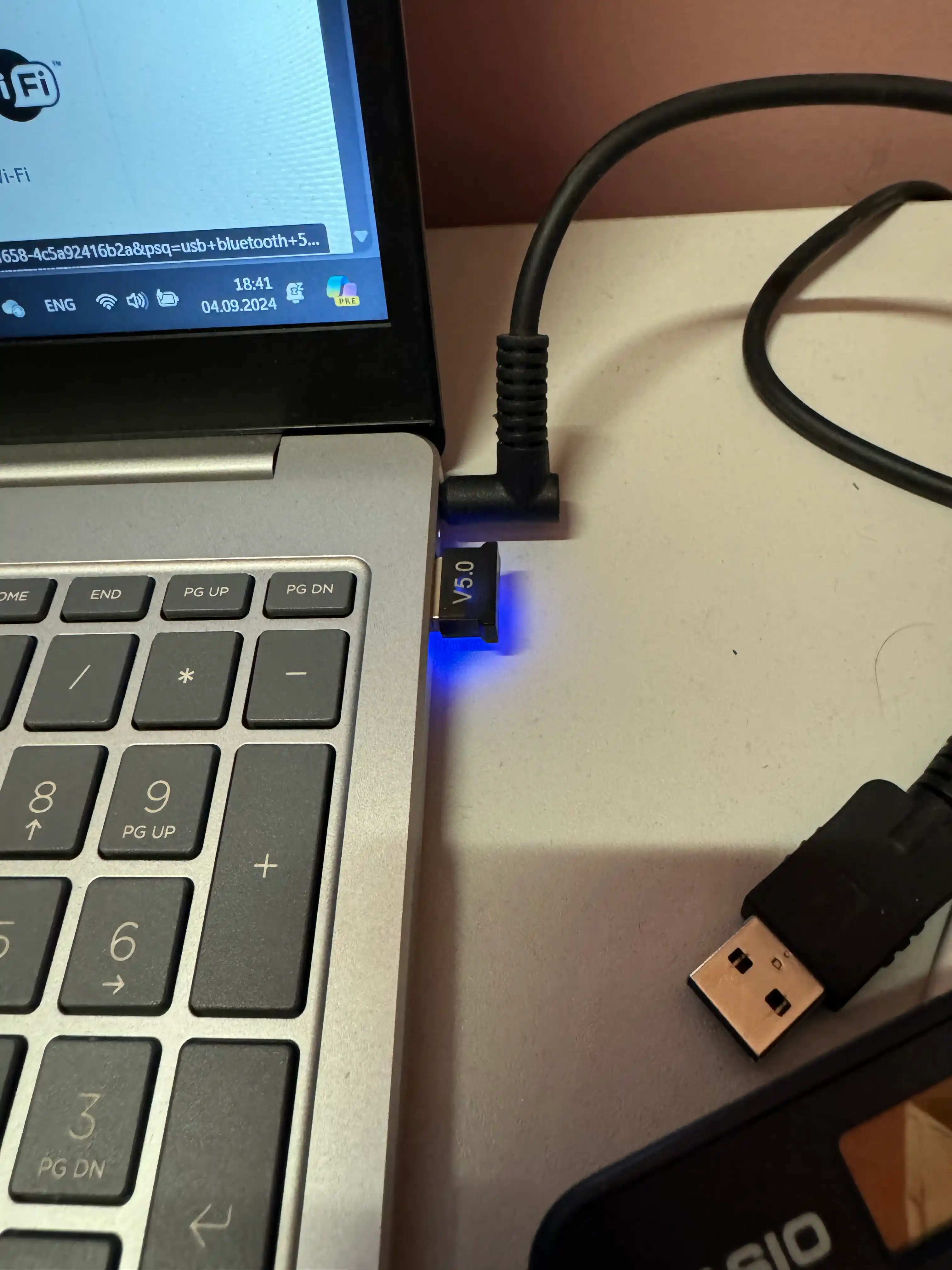 Bluetooth USB адаптер 5.3 — для ПК, колонок, наушников, геймпадов | Быстрый и стабильный