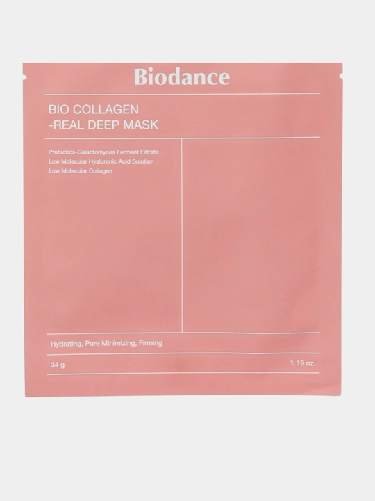Biodance Terining elastikligi uchun kollagenli tungi gidrogel niqobi Biodance Mask