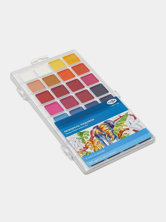 Akvarel Gamma "Klassik", asal, 32 rang, cho'tkasiz, plastmassa, evro kulon