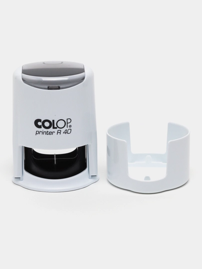 Оснастка Printer R40N (бл/сн) Colop — DELISTO-P1124DC-СИНИЙ