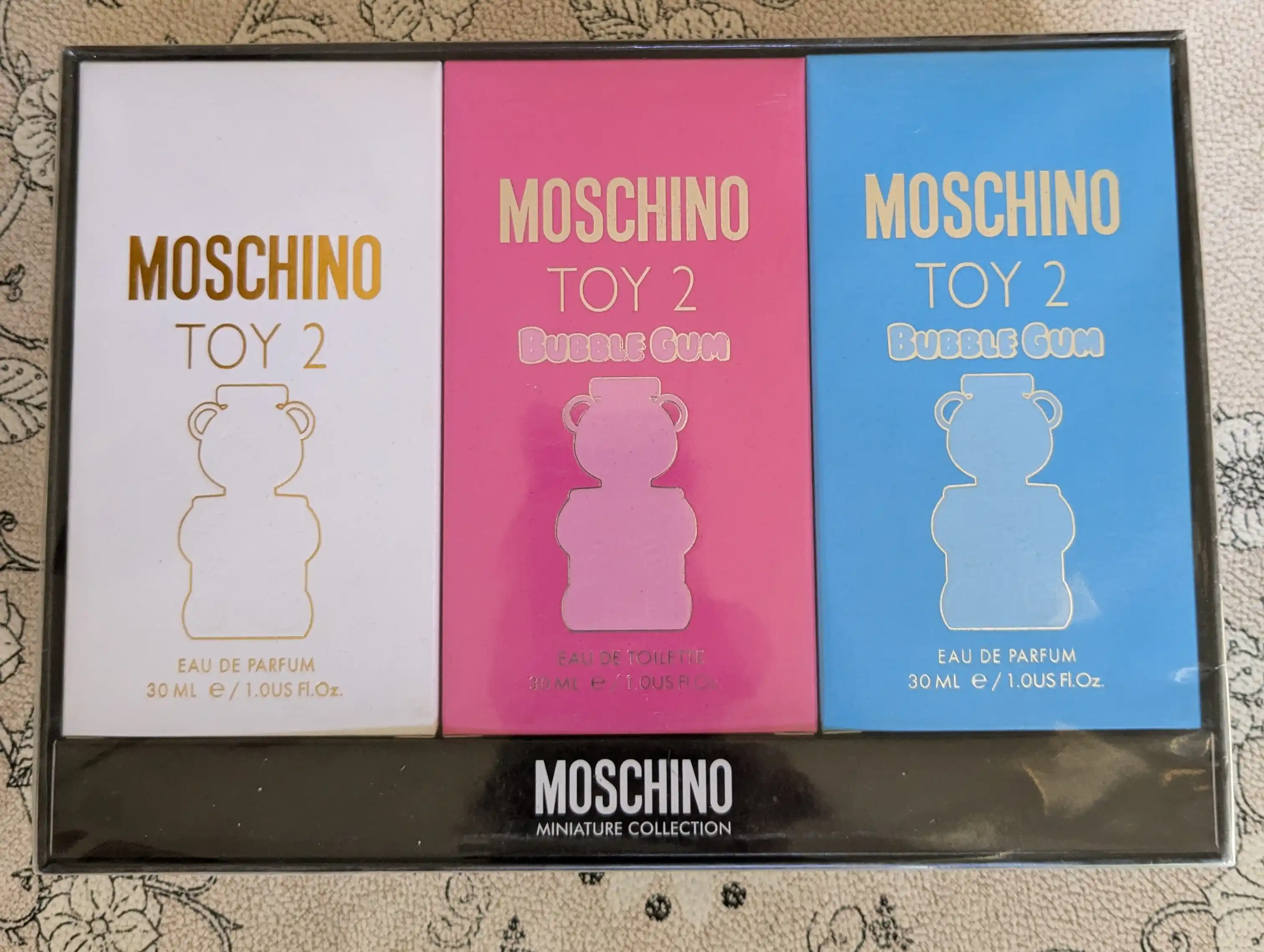 Moschino Toy, 3 в 1, женский парфюмерный набор, 30 мл * 3