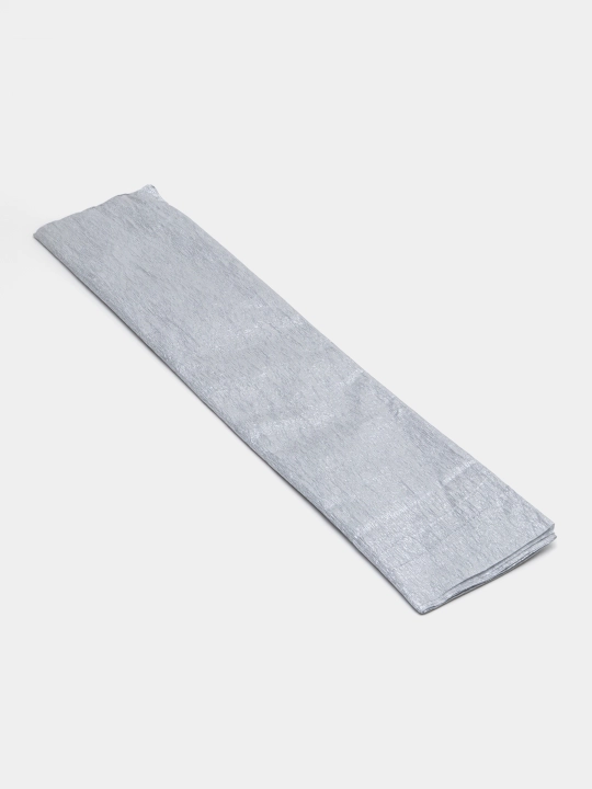 Rangli qog'oz Hatber ijodkorlik uchun, kreplangan, metalllashtirilgan, 50*250 sm
