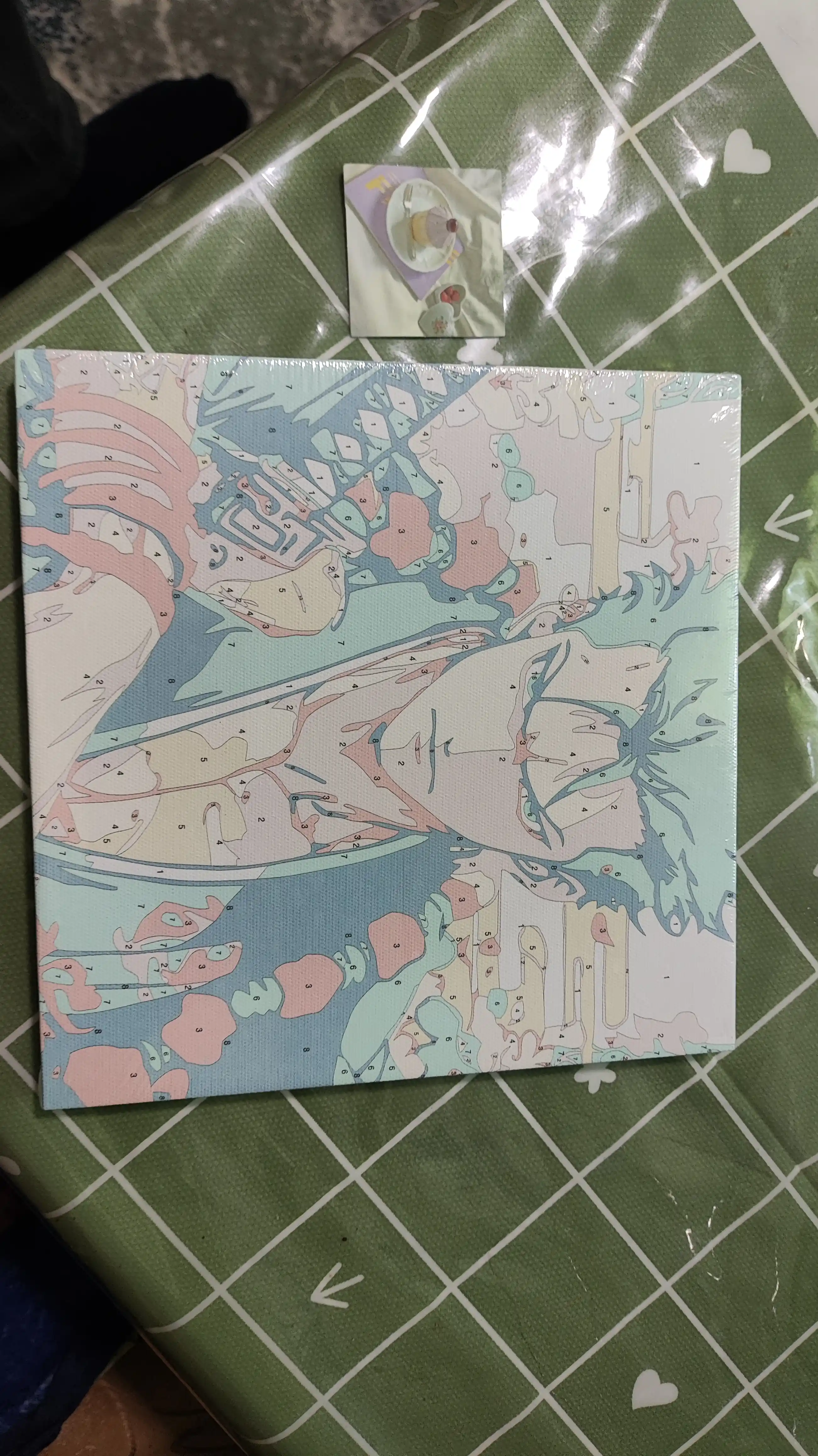 Raqamlar bo'yicha anime rasmlari, 20 * 20 sm, Demon Slayer, Jujutsu Kaisen, One Piece