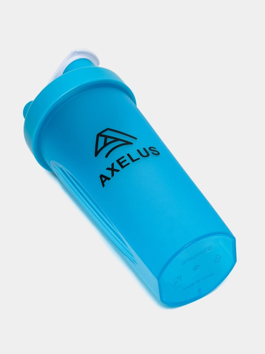 Axelus sport Shaker proteinli ichimliklar uchun, suv shishasi, 600 ml