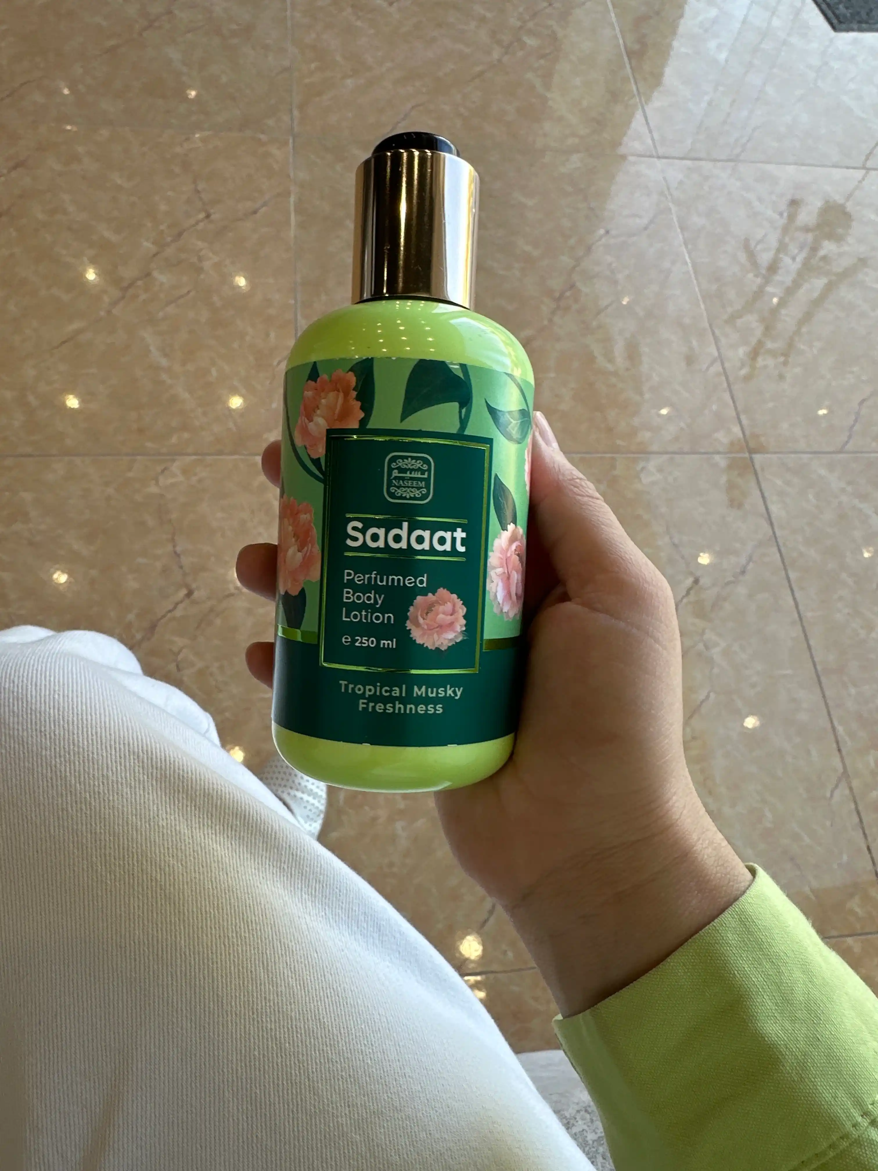 Bushra, Lamsa, Sadaat body lotion alkogolsiz parfyumeriya tanasi losoni, 250 g
