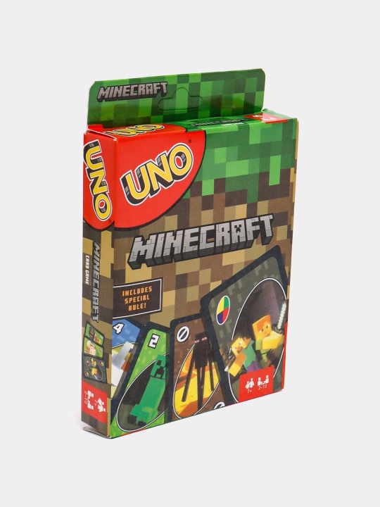 Kartali stol o'yini Uno, Uno Anime, Uno Flip, Uno Wild, Uno Minecraft