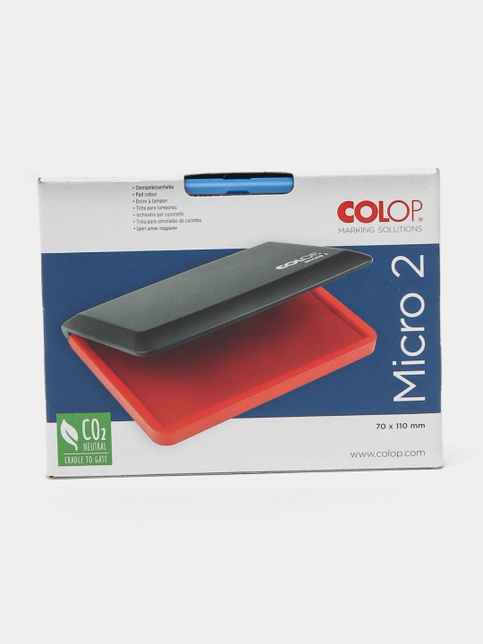 Colop Micro2 shtempel yostiqchasi, 70x110, ko'k