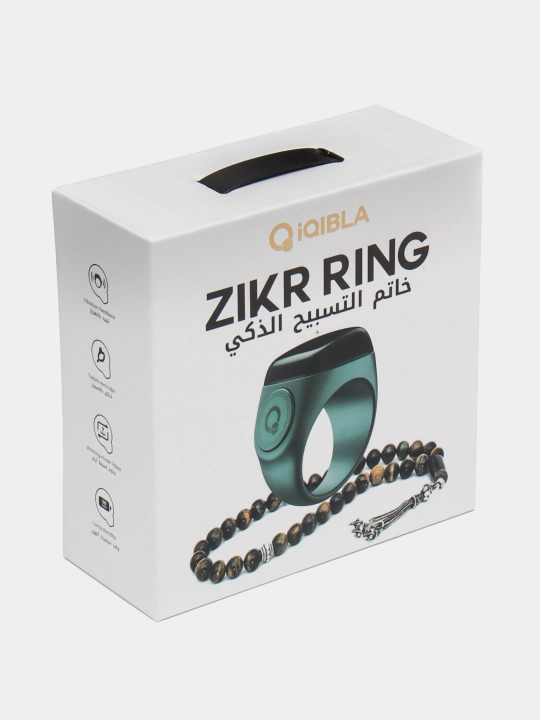 Электронные четки, Zikr Ring Lite, для зикра и истигфар, водонепроницаемый экран