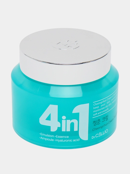 Yuz uchun krem, Dr.CELLIO, 4in1, 70 ml