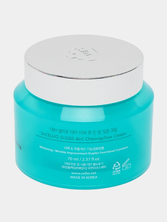 Yuz uchun krem, Dr.CELLIO, 4in1, 70 ml