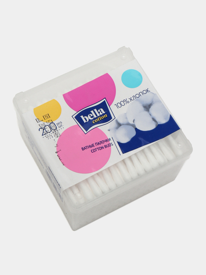 Ватные палочки Bella Cotton, 200 шт