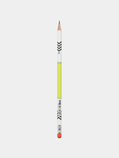 Qora grafitli qalam Hatber NEO, HB, o‘chirg‘ichli, charxlangan, BL065978 - 