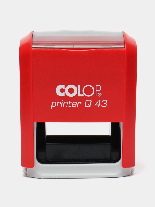 Osnastka Colop Printer Q43, qizil