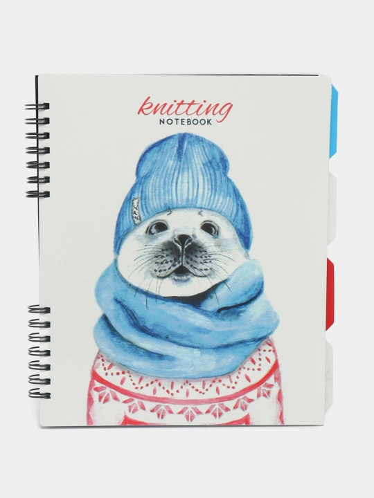 Блокнот Optima Knitting, B5, 170 * 205 мм, пластик - 