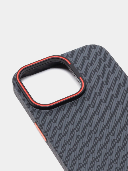 Чехол для iPhone Magsafe Carbon