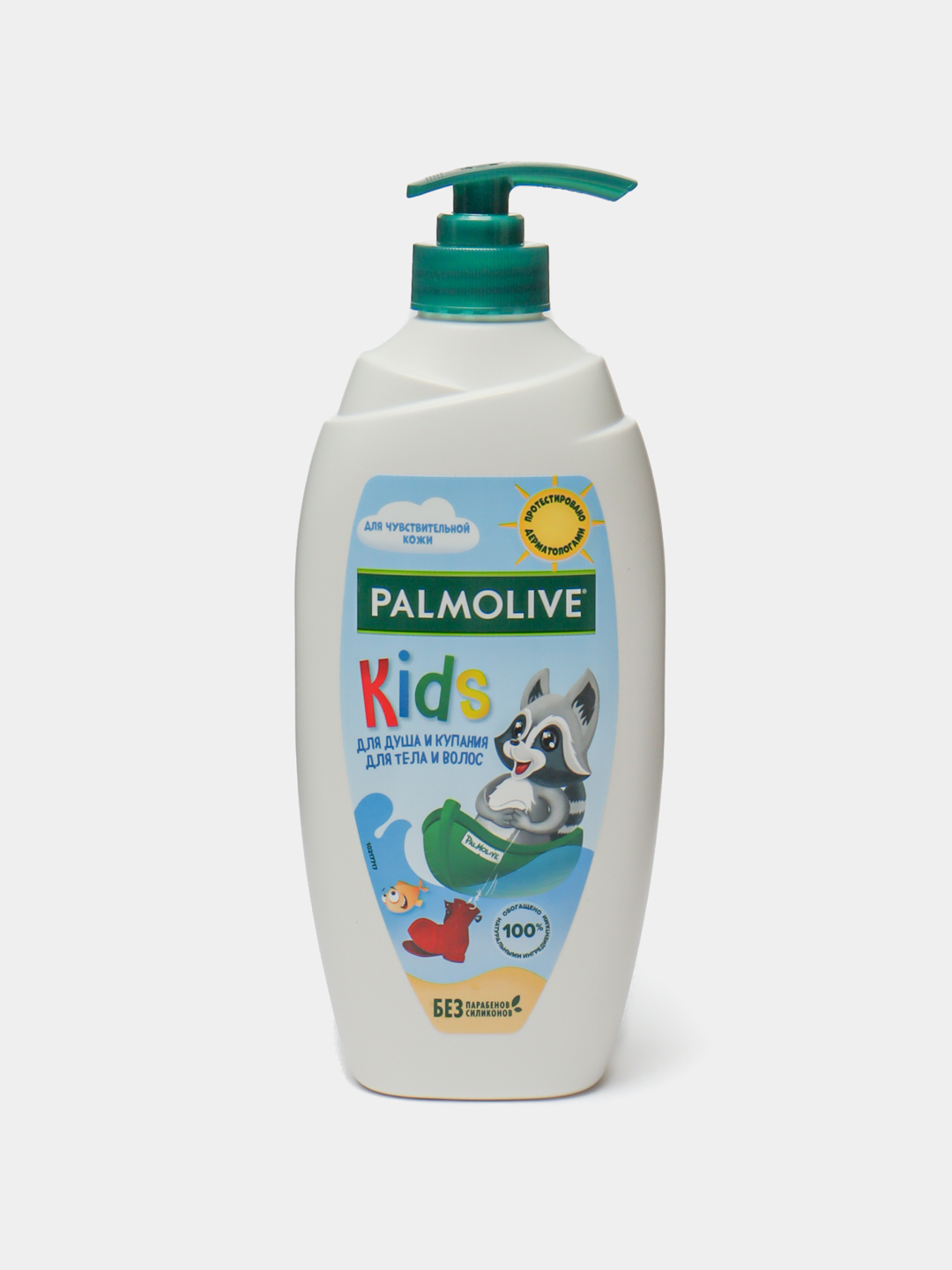 Гель для душа Palmolive Kids, с маслом миндаля, 600 мл