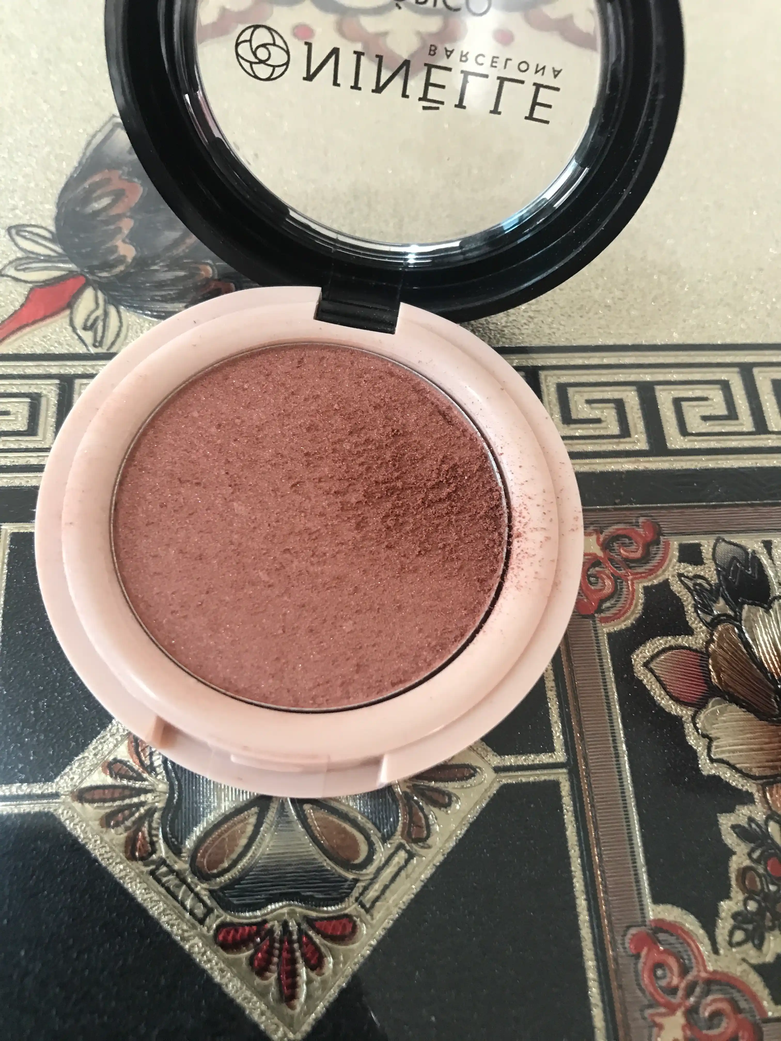 Румяна для лица Ninelle Colorico, тон №401 молочный шоколад