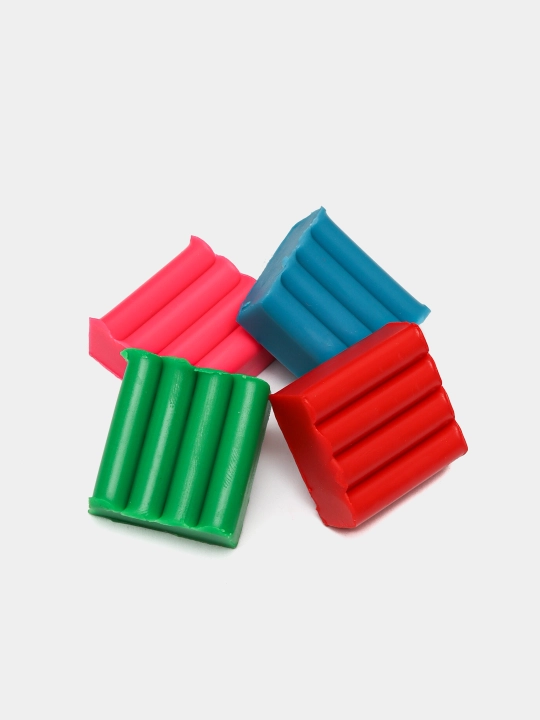 Plastilin Leo O'ynang LPMCF-0106, neon ranglar, 6 ta rang, 72 g