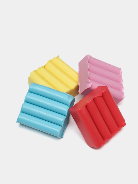 Plastilin "Leo O'ynang LPMCP - 0108", klassik, pastel ranglar, 8 ta rang, 96 g