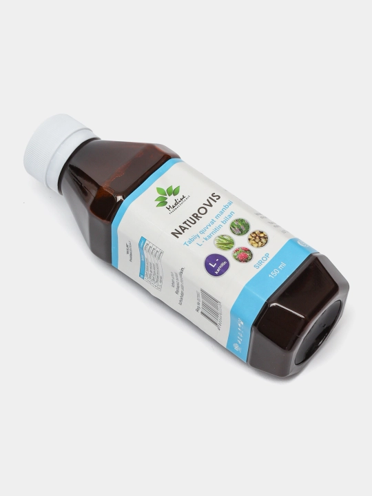 Naturovis tabiiy quvvat manbai L-karnitin bilan sirop, 150 ml
