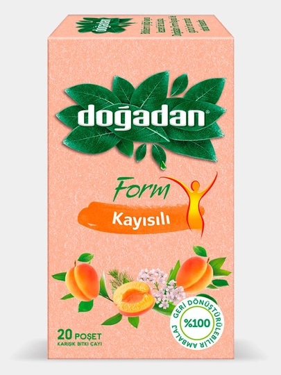Турецкий чай для похудения Dogadan Form, 20 пакетиков, 6 видов — PARDOZ-OTLAR-OLCHA