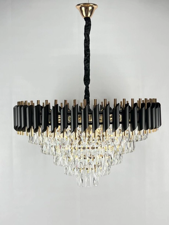 Kristal marjon qandil Queen, 550 sm, 4 xil rangda - 