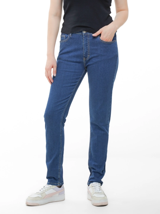 Ayollar uchun "Contour Fit" tor jinsi shimlari