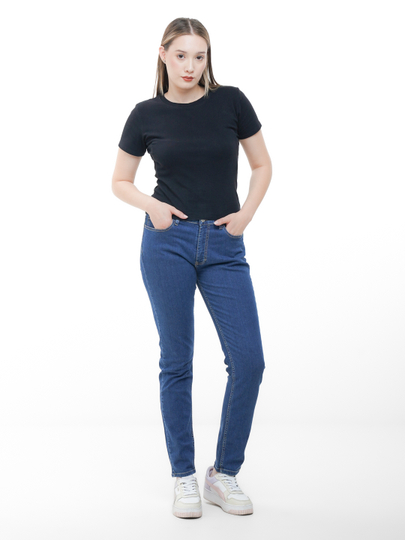 Ayollar uchun "Contour Fit" tor jinsi shimlari