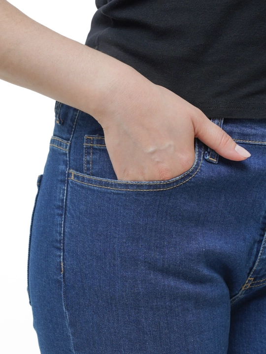 Ayollar uchun "Contour Fit" tor jinsi shimlari