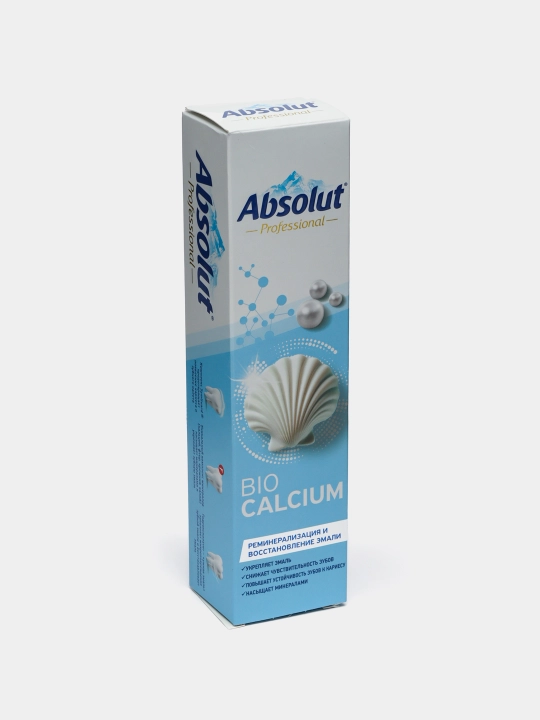 Tish pastasi ABSOLUT BioCalcium, yumshoq oqartirish, 110 g