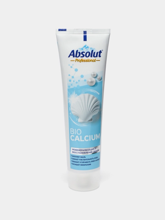 Tish pastasi ABSOLUT BioCalcium, yumshoq oqartirish, 110 g
