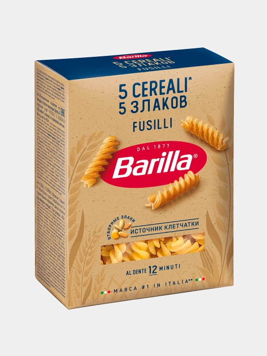 Makaron mahsulotlar Barilla Fusilli "5 ta donli", 450 g
