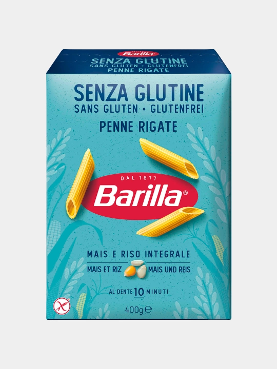 Макаронные изделия Barilla Penne Rigate без глютена, 400 г
