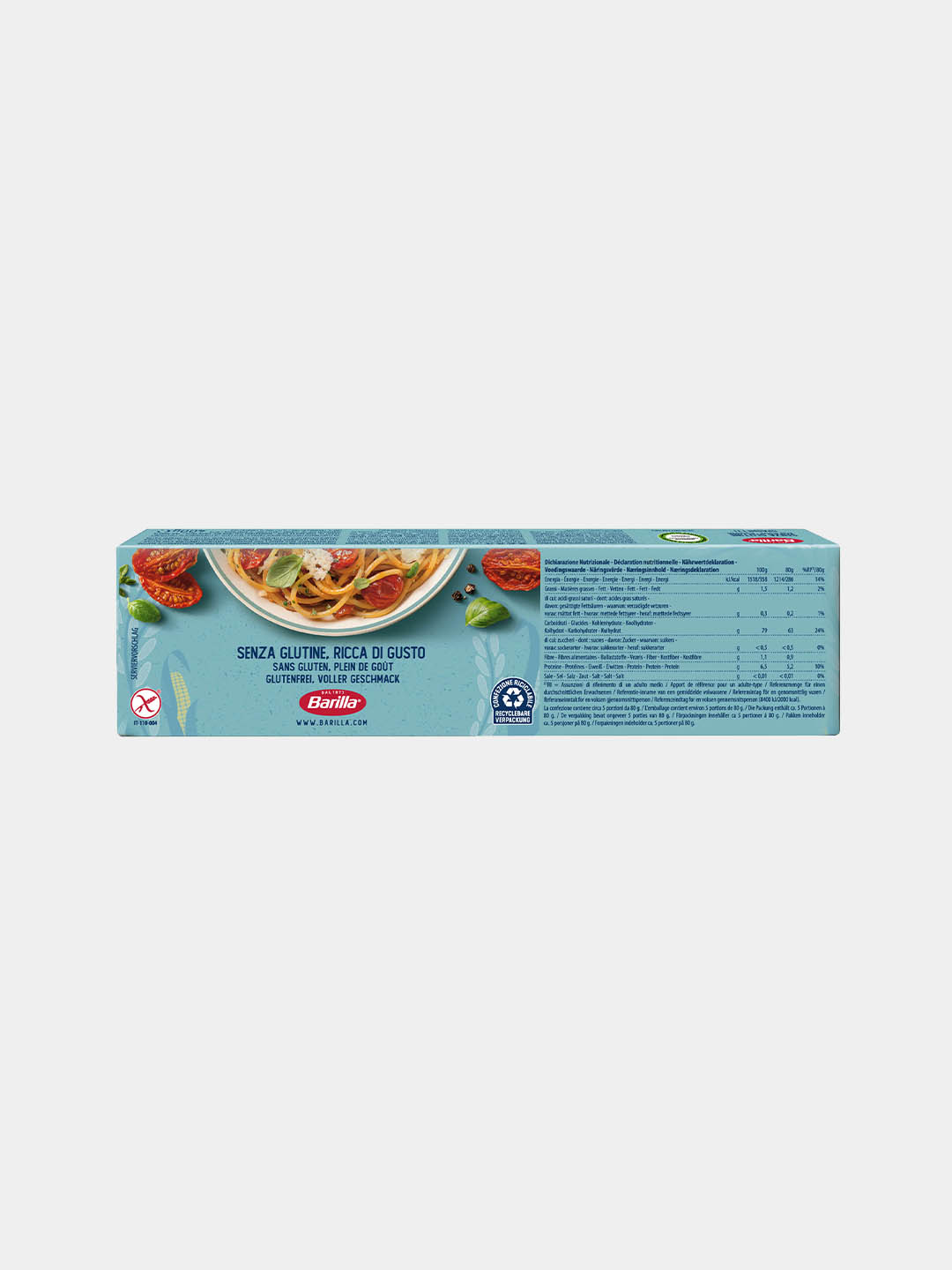 Макаронные изделия Barilla Spaghetti без глютена, 400 г