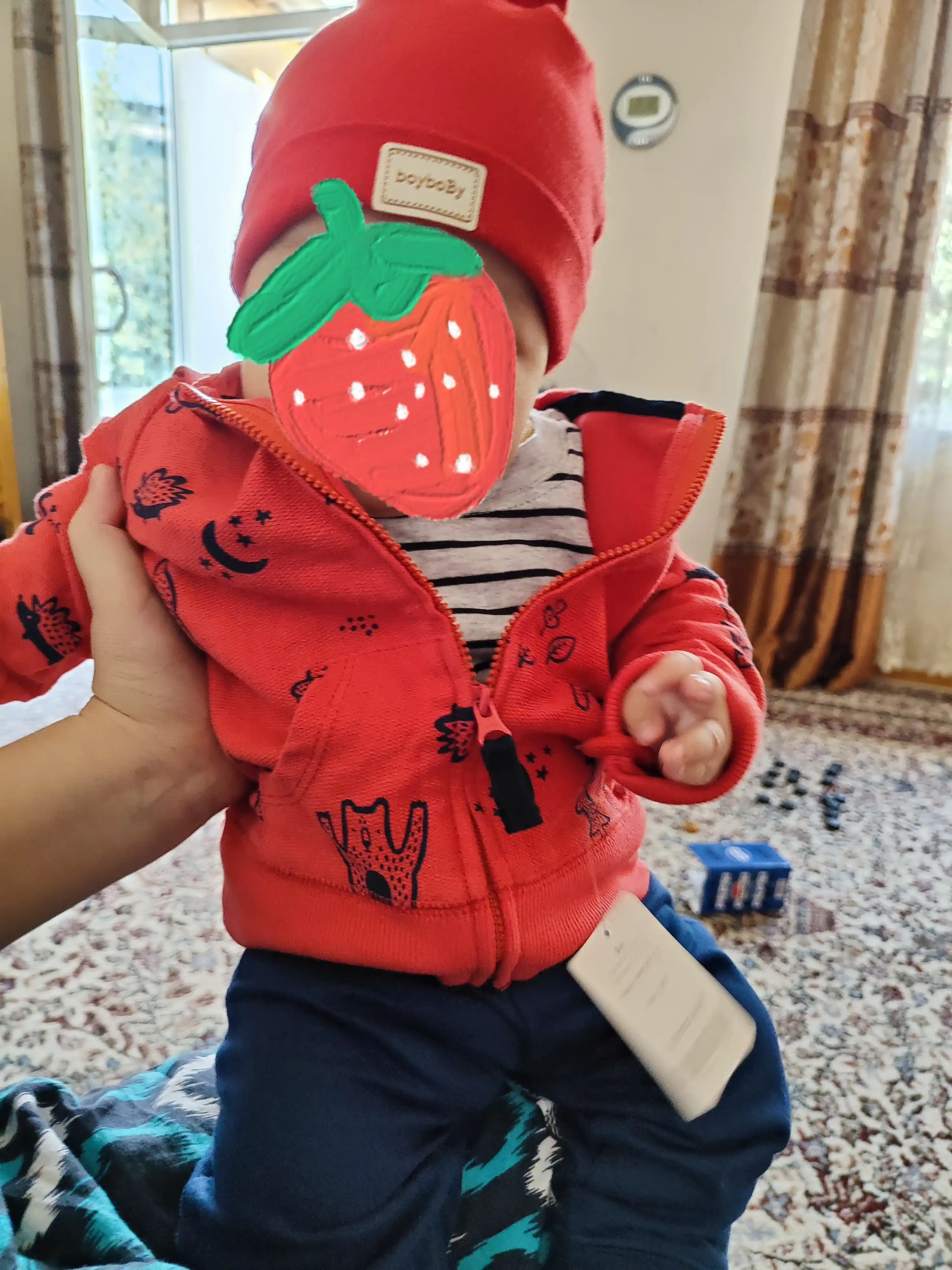 Боди Carter's для младенцев, комплект из 3 шт, 100% ХБ, 3-24 месяца, весна-лето-осень